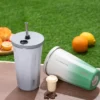 Tyeso 600ml Stainless Steel Tumbler – Ice Cold Beverage & Coffee Cup